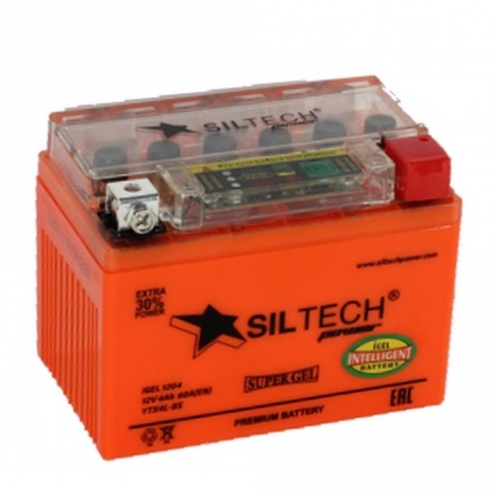 Аккумулятор SILTECH iGEL 1204 YTX4L-BS 12V4 0(R+)