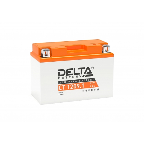 Аккумулятор Delta  CT 1209.1 9 А 1(L+)