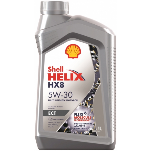 Масло моторное синтетическое SHELL  Helix HX 8 ECT 5W-30 1