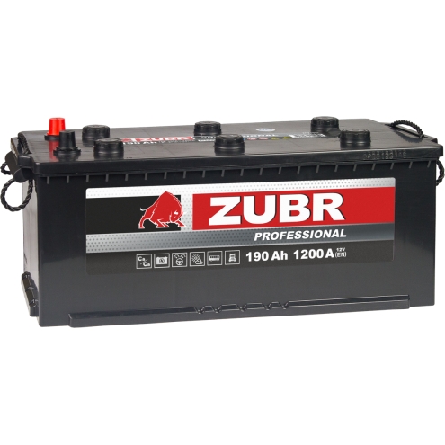 Аккумулятор ZUBR  Professional 190 3(+-)