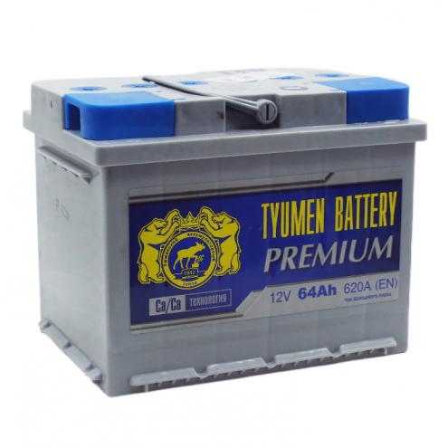 Аккумулятор Tyumen  Premium 6 СТ  64 1(L+)