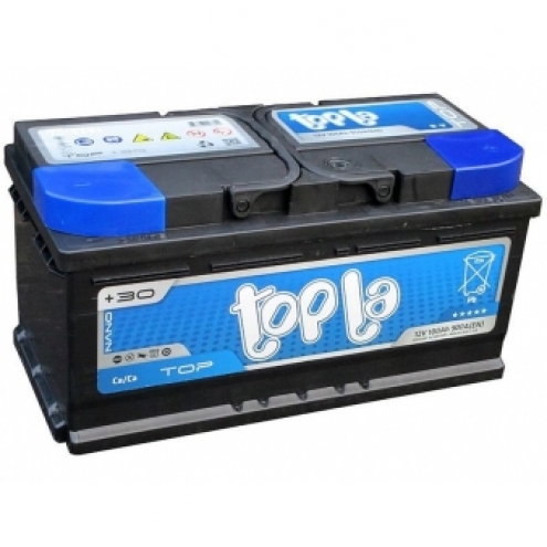 Аккумулятор TOPLA  Top Sealed 6СТ 100 0(R+)