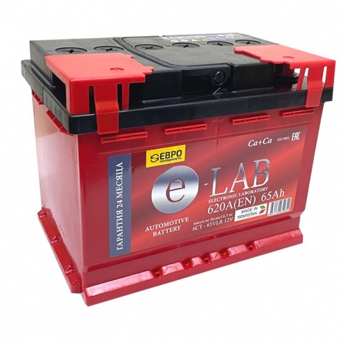 Аккумулятор E-LAB  6 СТ  65 0(R+)