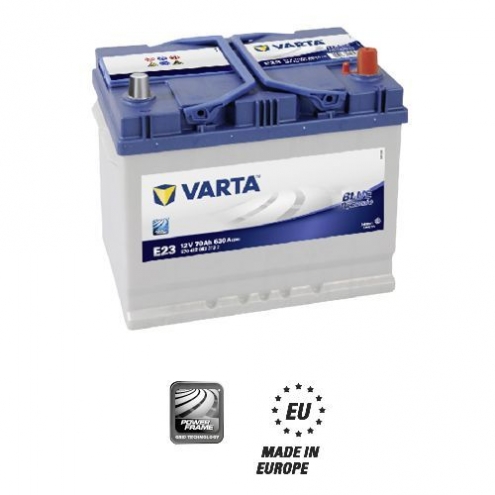 Аккумулятор VARTA  BD 6СТ (570 412) JIS 70 0(R+)