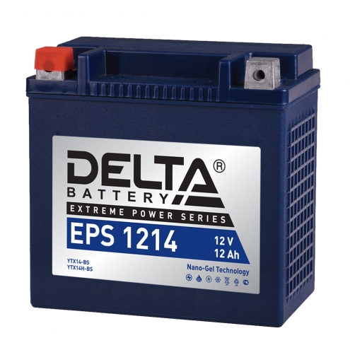 Аккумулятор Delta  EPS 1214 12 А 1(L+)