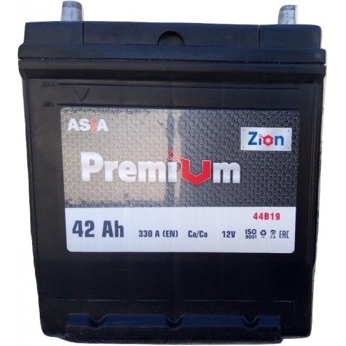 Аккумулятор ZION PREMIUM  JIS 42 1(L+)
