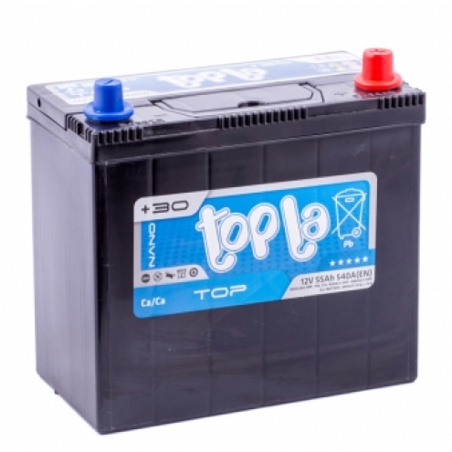 Аккумулятор TOPLA  Top sealed JIS 55 0(R+)