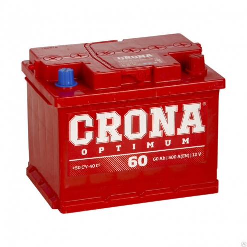 Аккумулятор CRONA  6 СТ 60 0(R+)