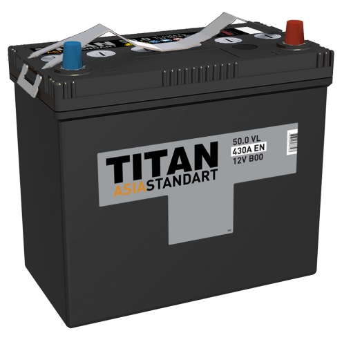 Аккумулятор TITAN  Asia Standart 50 0(R+)