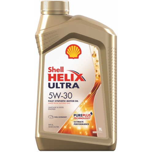 Масло моторное синтетическое SHELL  Helix Ultra 5W-30 1