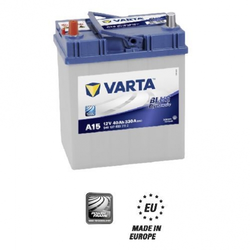 Аккумулятор VARTA  BD 6СТ (А 15) (540 127) JIS 40 1(L+)