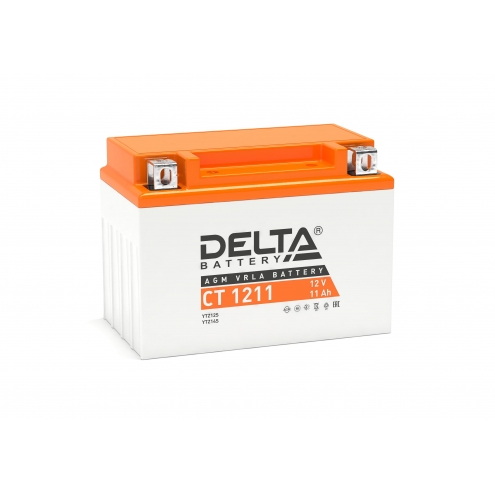 Аккумулятор Delta  CT 1211 11 А 1(L+)