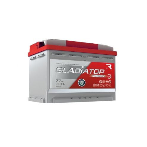 Аккумулятор Gladiator Energy  6 СТ 77 0(R+)