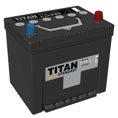 Аккумулятор TITAN  Asia Standart 72 0(R+)
