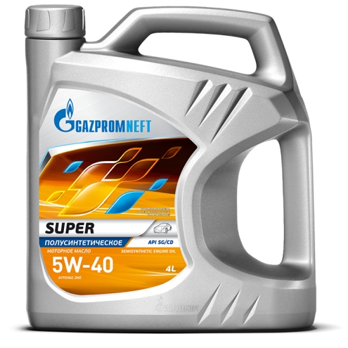 Масло моторное полусинтетическое Gazpromneft Super  5W-40 1