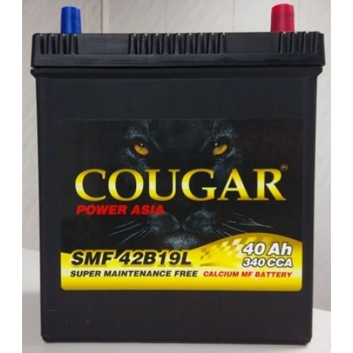 Аккумулятор COUGAR  42B19L  40 0(R+)