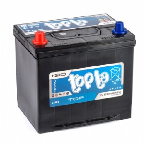 Аккумулятор TOPLA  Top sealed JIS 65 0(R+)