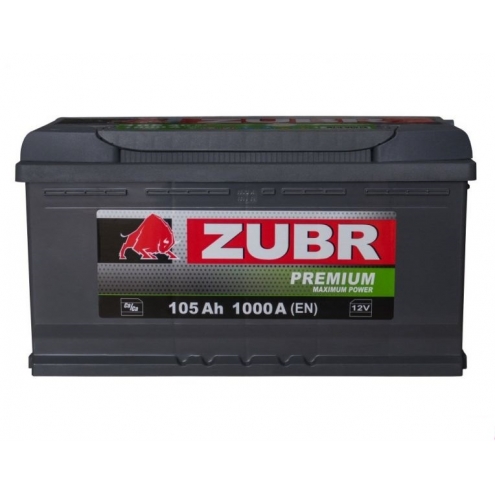 Аккумулятор ZUBR  Premium 105 0(R+)