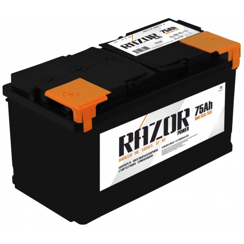Аккумулятор Razor  6 СТ 75 0(R+)