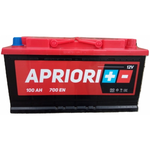 Аккумулятор APRIORI  6 СТ 100 0(R+)