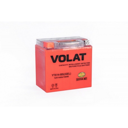 Аккумулятор VOLAT iGEL YTX14-BS 14 1(L+)