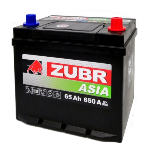 Аккумулятор ZUBR  Premium ASIA  6СТ 65 1(L+)