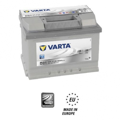 Аккумулятор VARTA  SD 6СТ (D21) (561 400) 61 0(R+)