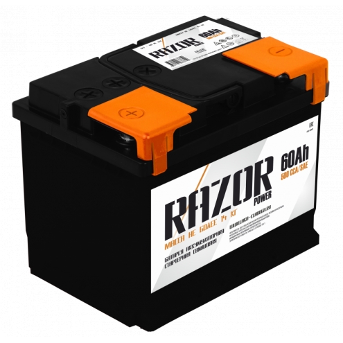 Аккумулятор Razor  6 СТ 60 0(R+)