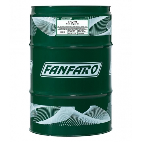 Масло моторное полусинтетическое Fanfaro TRD-W UHPD 10W-40 208