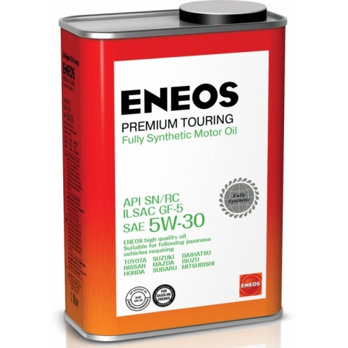 Масло моторное синтетическое ENEOS Premium TOURING SN 5W-30 1