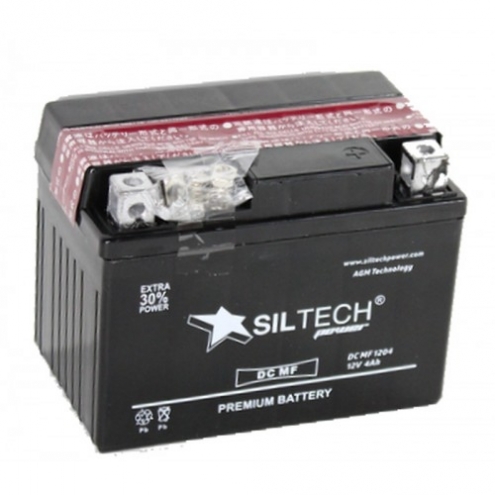 Аккумулятор SILTECH DC MF 1204 YTX4L-BS 12V4 0(R+)