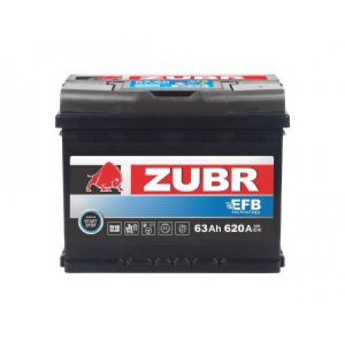 Аккумулятор ZUBR  EFB 63 0(R+)