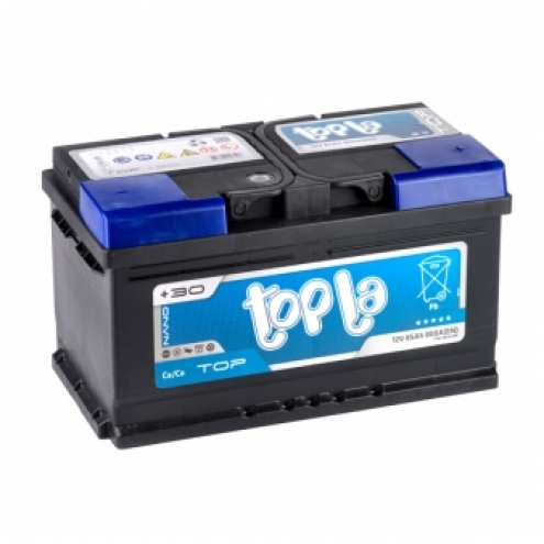 Аккумулятор TOPLA  Top Sealed 6СТ 85 0(R+)
