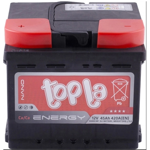 Аккумулятор TOPLA  Energy 6СТ 45 1(L+) кубик