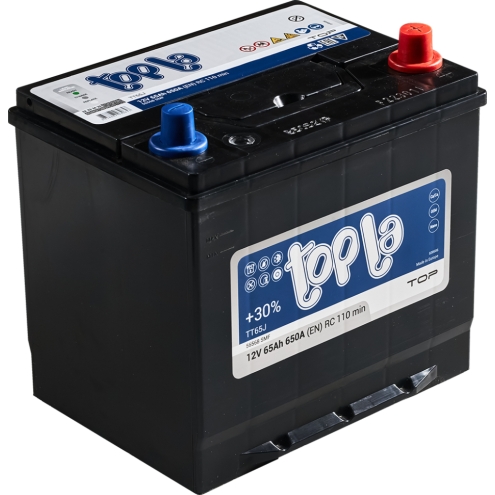 Аккумулятор TOPLA  Top sealed JIS  65 0(R+)