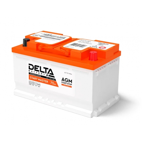 Аккумулятор DELTA Start Master AGM  70 0(R+)