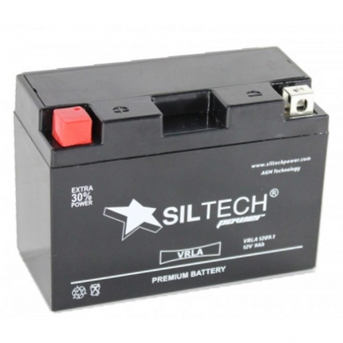 Аккумулятор SILTECH VRLA 1209.1 YT9B-4.YT9B-BS 12V9 1(L+)