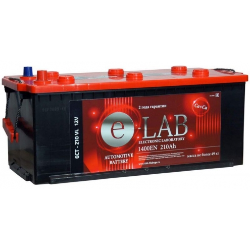 Аккумулятор E-LAB  6 СТ 210 4(-+)