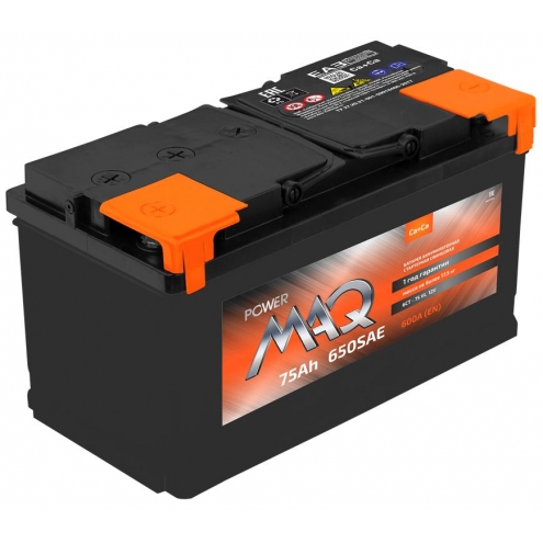 Аккумулятор MAQ  6 СТ 75 0(R+)