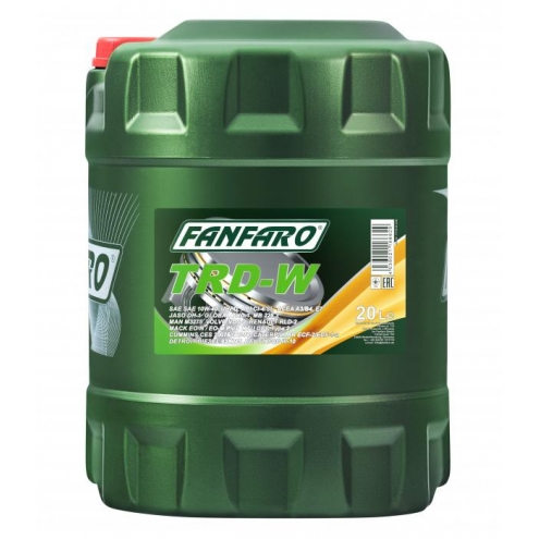 Масло моторное полусинтетическое Fanfaro TRD-W UHPD 10W-40 20