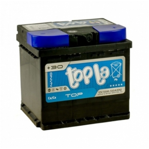Аккумулятор TOPLA  Top Sealed 6СТ 55 0(R+)