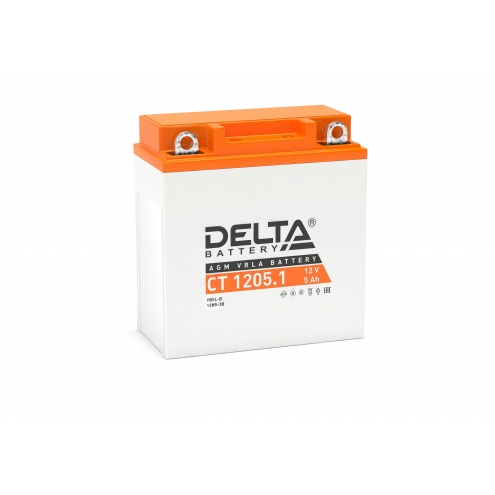 Аккумулятор Delta  CT 1205.1 5 А 0(R+)