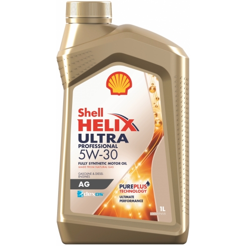 Масло моторное синтетическое SHELL  Helix Ultra Professional AG 5W-30 1