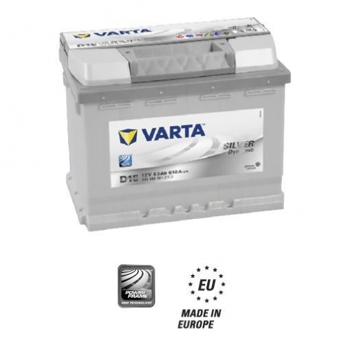 Аккумулятор VARTA  SD 6СТ (D15) (563 400) 63 0(R+)